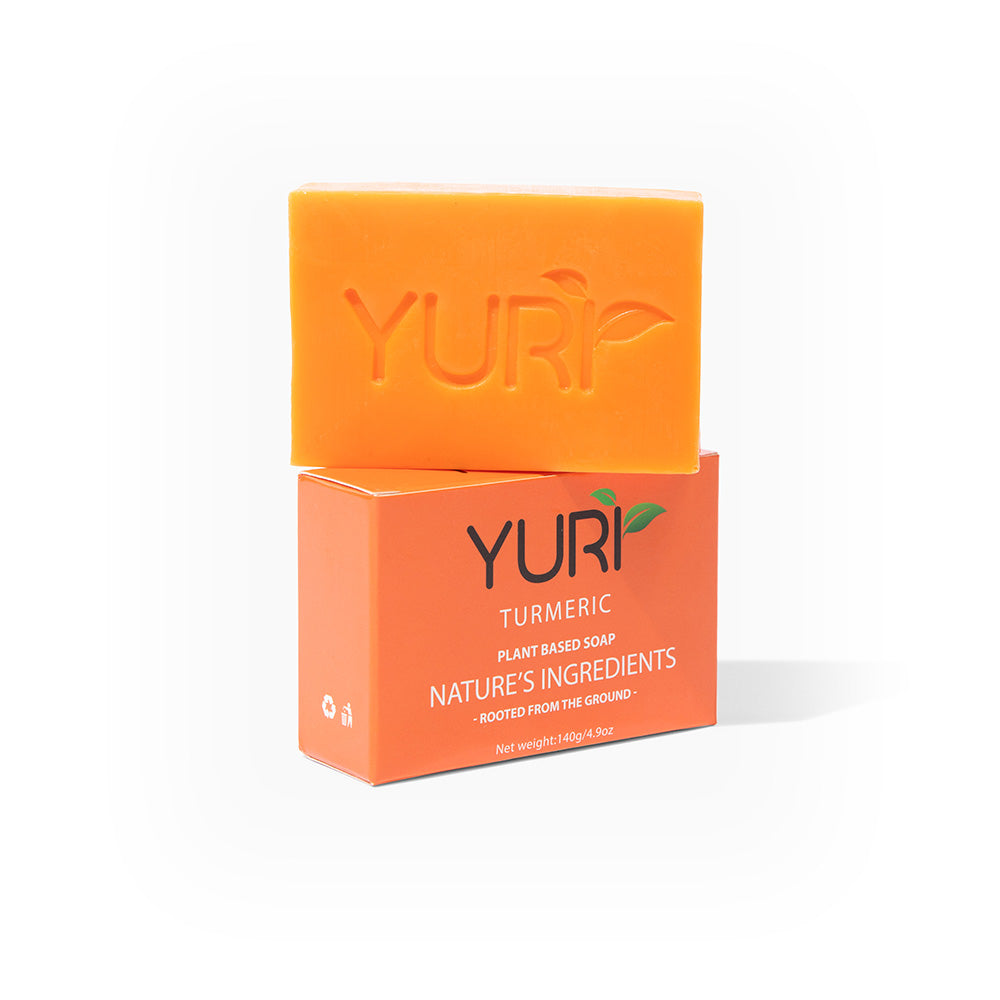 YURI Turmeric Soap – Clarifying & Glow-Boosting Herbal Bar
